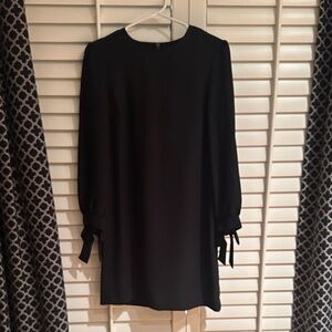 Banana Republic Black Long Sleeve Dress